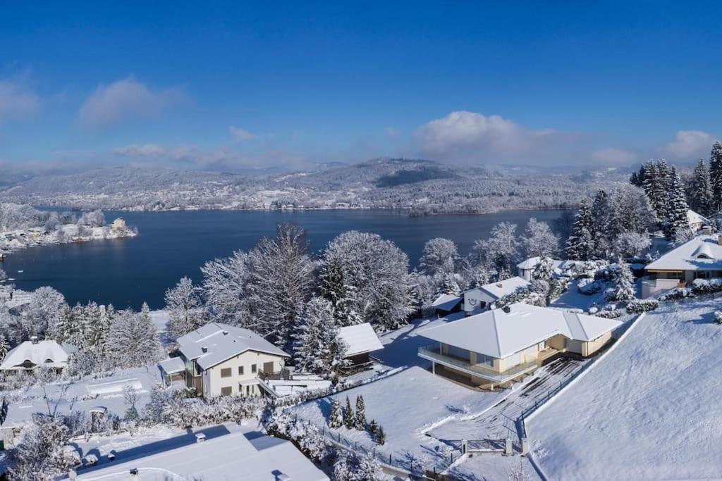 Haus Sonnenhang +Seeblick+Pool ライフニッツ エクステリア 写真