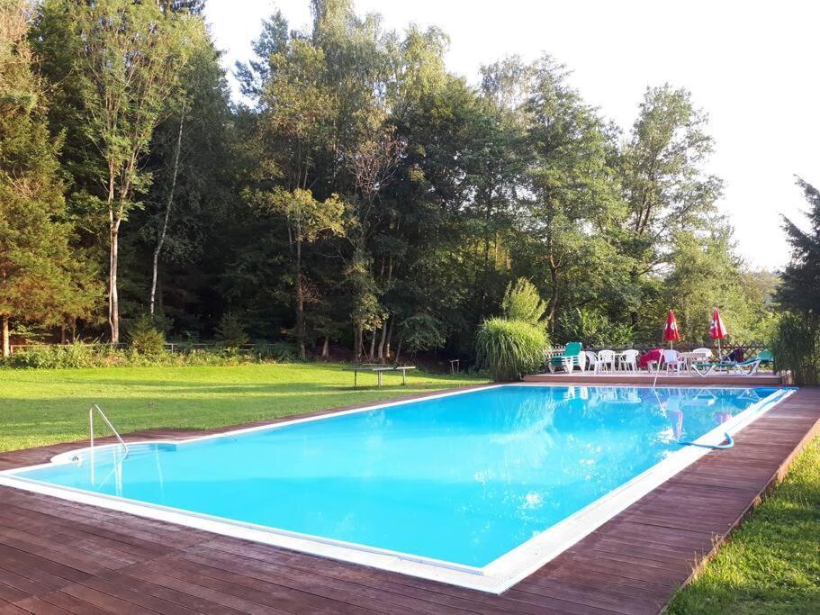 Haus Sonnenhang +Seeblick+Pool ライフニッツ エクステリア 写真