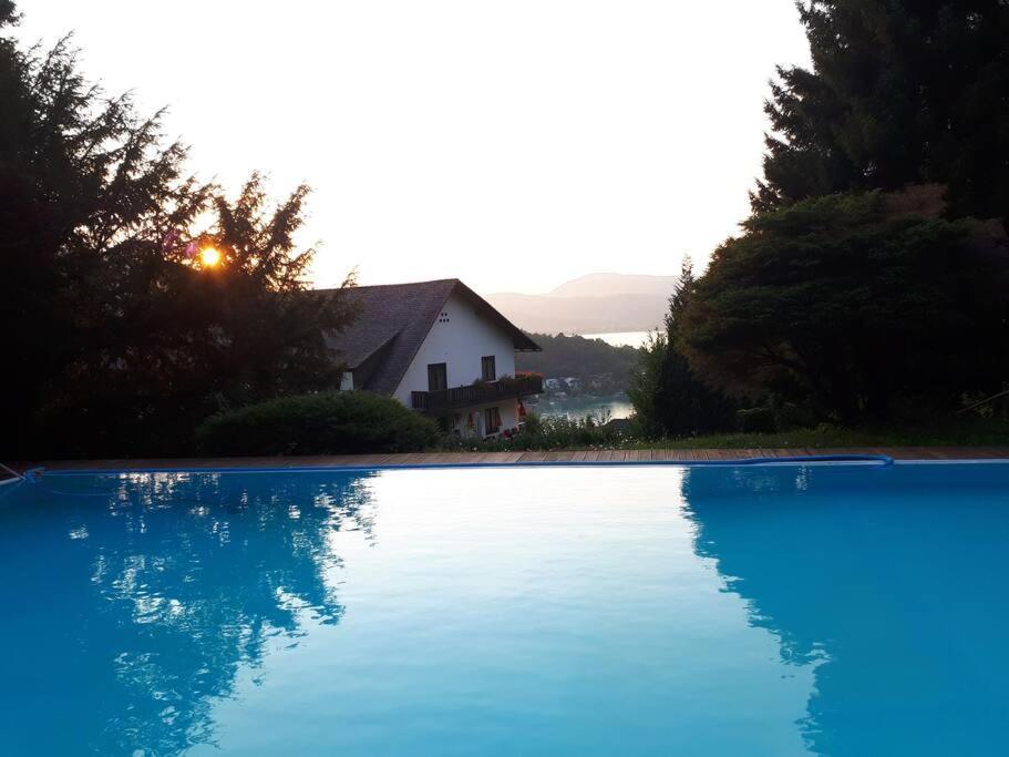 Haus Sonnenhang +Seeblick+Pool ライフニッツ エクステリア 写真